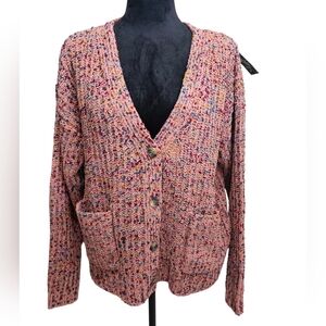 NWT Supplies Oversized Button Front Cardigan Sweater XS MSRP $54